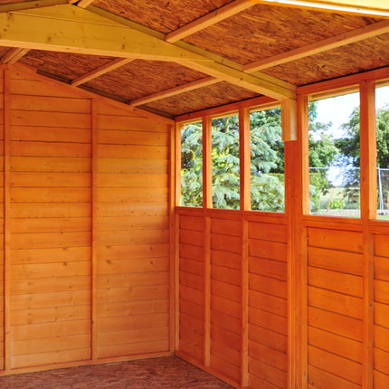 Shire Wooden Shed Shire 10x20 Overlap Shed with Windows - Dip Treated Shire 10x20 Overlap Shed with Windows - Dip Treated