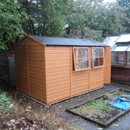 Shire Wooden Shed Shire 10x7 Guernsey Shed Double Door Apex Workshop