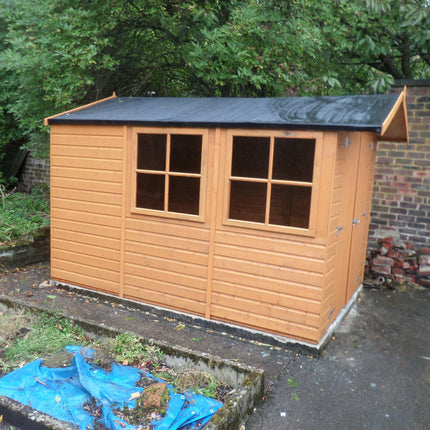 Shire Wooden Shed Shire 10x7 Guernsey Shed Double Door Apex Workshop