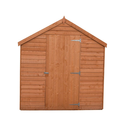 Shire Wooden Shed Shire 7x5ft Value Overlap Shed - Single Door OVSV0705DOL-1AA 5060490133348