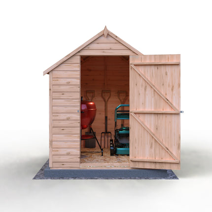 Shire Wooden Shed Shire 7x5ft Value Overlap Shed - Single Door OVSV0705DOL-1AA 5060490133348