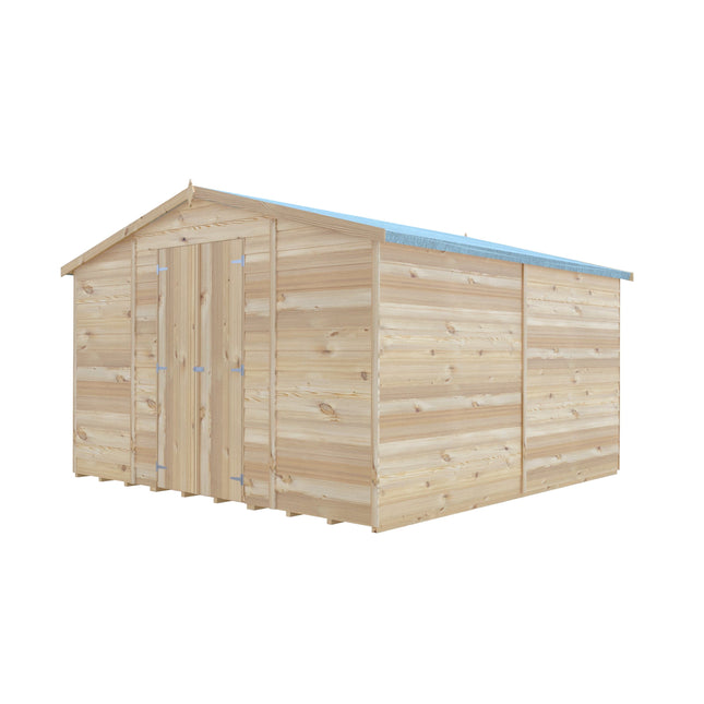 Shire Wooden Shed Shire Overlap Double Door Shed - 10x15ft Shire Overlap Double Door Shed - 10x15ft