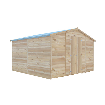 Shire Wooden Shed Shire Overlap Double Door Shed - 10x15ft Shire Overlap Double Door Shed - 10x15ft