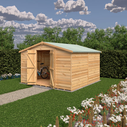 Shire Wooden Shed Shire Overlap Double Door Shed - 10x15ft Shire Overlap Double Door Shed - 10x15ft