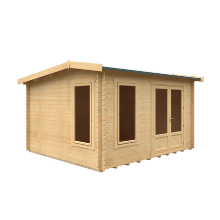 Wildland Log Cabin Wildland The Longleat 12x10 Log Cabin 260413RM01