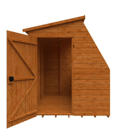 Wildlands Potting Shed Wildlands 8x6 Jewel Shiplap Pent Potting Shed 281108JS02