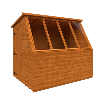 Wildlands Potting Shed Wildlands 8x6 Jewel Shiplap Pent Potting Shed 281108JS02