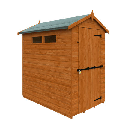 Wildlands Wooden Shed Wildlands 6x4 Security Apex Shed 170210RM27 Wildlands 6x4 Security Apex Shed