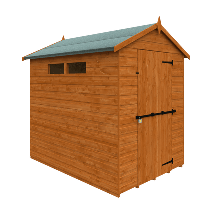 Wildlands Wooden Shed Wildlands 7x5 Security Apex Shed 251008JS26 Wildlands 7x5 Security Apex Shed