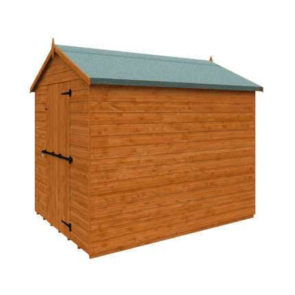 Wildlands Wooden Shed Wildlands 8x6 Security Apex Garden Shed 251008JS27 Wildlands 8x6 Security Apex Garden Shed