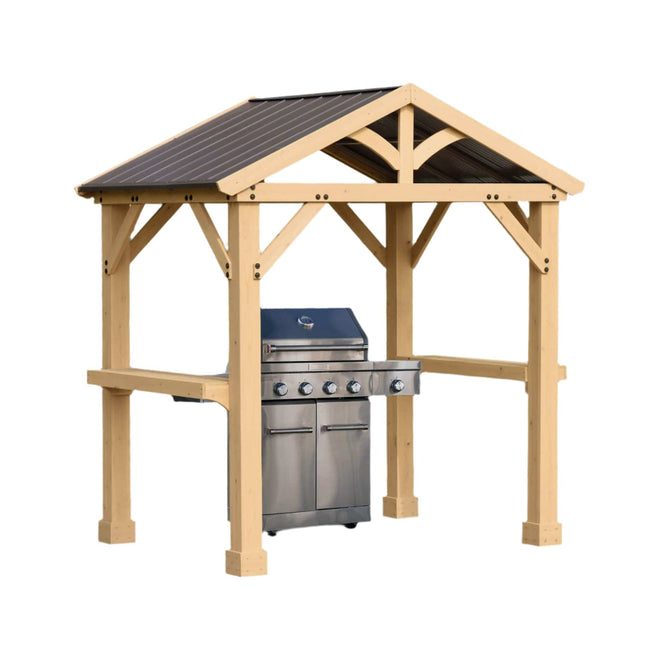 Yardistry Direct Gazebo Yadistry Meridian Grilling Pavilion 5.8ft x 8ft (1.7m x 2.4m) Yadistry Meridian Grilling Pavilion 5.8ft x 8ft (1.7m x 2.4m)