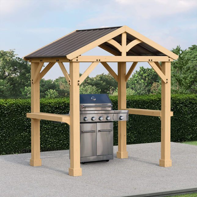 Yardistry Direct Gazebo Yadistry Meridian Grilling Pavilion 5.8ft x 8ft (1.7m x 2.4m) Yadistry Meridian Grilling Pavilion 5.8ft x 8ft (1.7m x 2.4m)