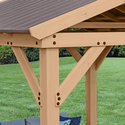 Yardistry Direct Gazebo Yardistry Meridian Pavilion 10ft x 10ft (3m x 3m) Yardistry Meridian Pavilion 10ft x 10ft (3m x 3m)