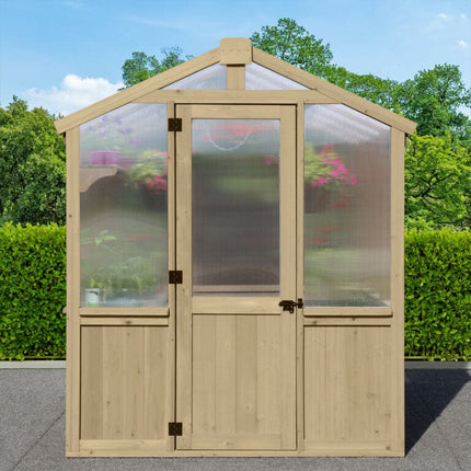 Yardistry Direct Greenhouse Yardistry Meridian Greenhouse 6.7ft x 6ft (2.3m x 2m) Yardistry Meridian Greenhouse 6.7ft x 6ft (2.3m x 2m)