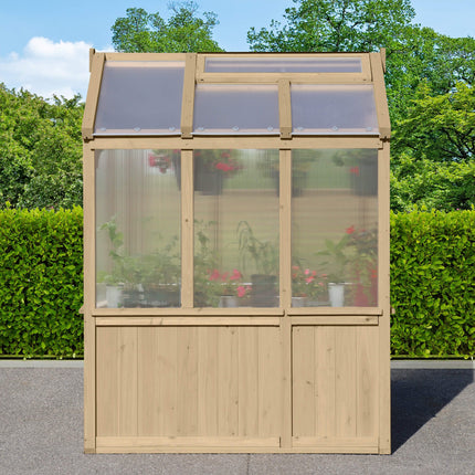 Yardistry Direct Greenhouse Yardistry Meridian Greenhouse 6.7ft x 6ft (2.3m x 2m) Yardistry Meridian Greenhouse 6.7ft x 6ft (2.3m x 2m)