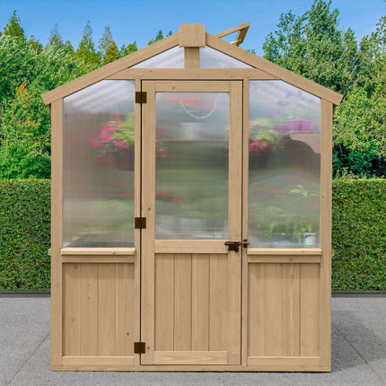 Yardistry Direct Greenhouse Yardistry Meridian Greenhouse 6.7ft x 7.8ft (2m x 2.4m) Yardistry Meridian Greenhouse 6.7ft x 7.8ft (2m x 2.4m)