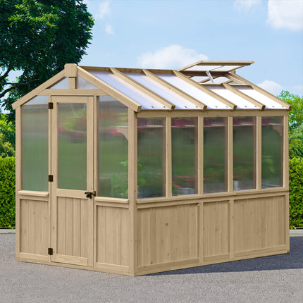 Yardistry Direct Greenhouse Yardistry Meridian Greenhouse 6.7ft x 9.7ft (2.3m x 2.9m) Yardistry Meridian Greenhouse 6.7ft x 9.7ft (2.3m x 2.9m)