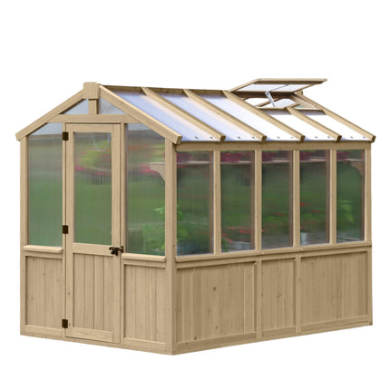 Yardistry Direct Greenhouse Yardistry Meridian Greenhouse 6.7ft x 9.7ft (2.3m x 2.9m) Yardistry Meridian Greenhouse 6.7ft x 9.7ft (2.3m x 2.9m)